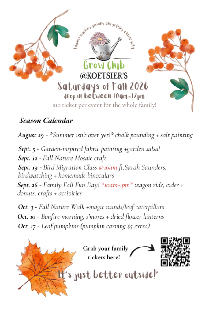 Fall 2026 GC Calendar